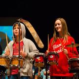 Marimba/Cajon sammenspil Marimba/Cajon sammenspil
